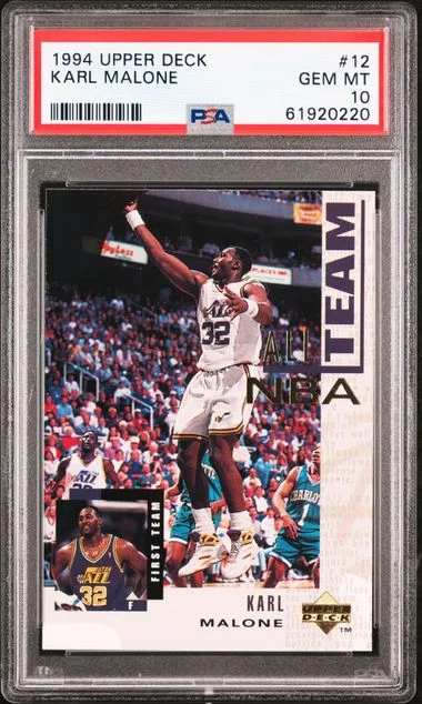 1994 Upper Deck Karl Malone #12 card image