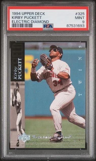 1994 Upper Deck Kirby Puckett Electric Diamond #325 card image