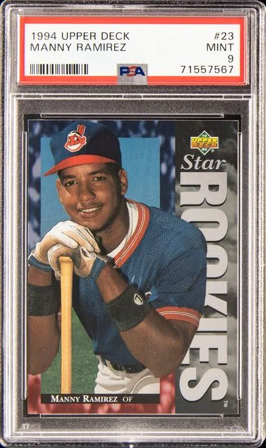 1994 Upper Deck Manny Ramirez #23 card image