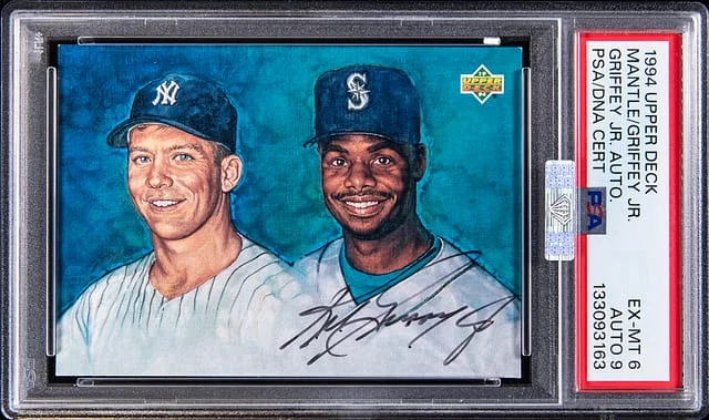 1994 Upper Deck Mantle/Griffey Jr., Ken Griffey Jr. #no-number card image