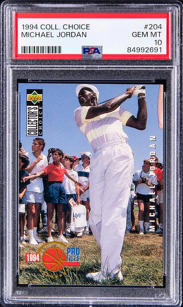 1994 Upper Deck Michael Jordan Collectors Choice Pro Files #204 card image