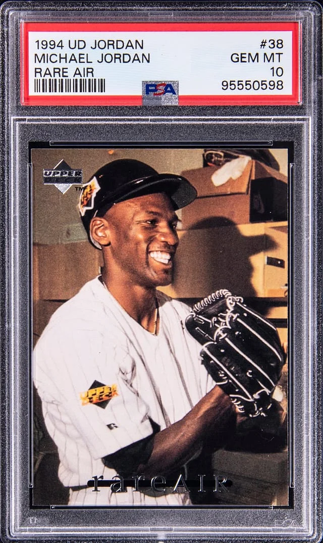 1994 Upper Deck Michael Jordan Jordan Rare Air #38 card image