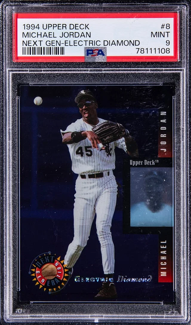 1994 Upper Deck Michael Jordan Next Gen-Electric Diamond #8 card image