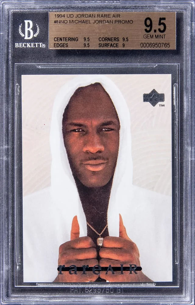 1994 Upper Deck Michael Jordan Jordan Rare Air Promo #NNO card image