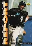 1994 Upper Deck Minor League Michael Jordan Oversized Scouting Report 3x5 #SR4 card image