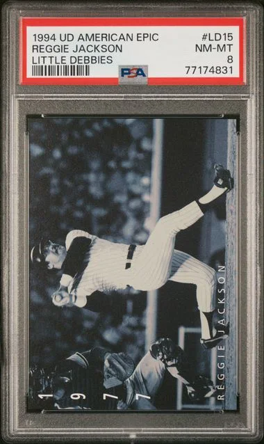 1994 Upper Deck Reggie Jackson American Epic Little Debbies #LD15 card image