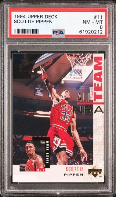 1994 Upper Deck Scottie Pippen #11 card image