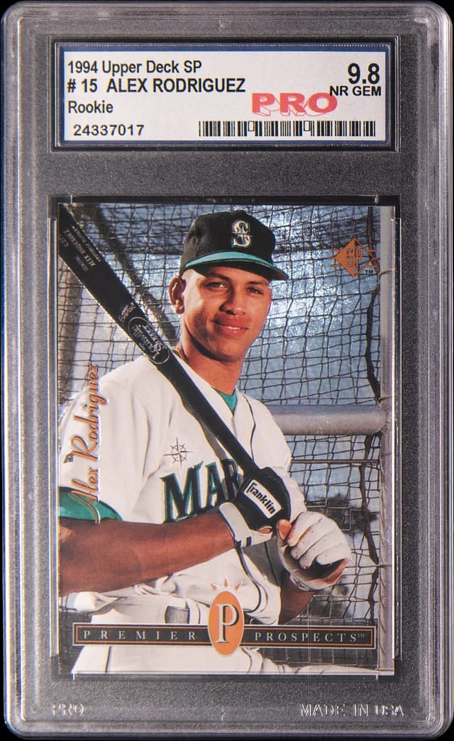 1994 Upper Deck SP Alex Rodriguez - PRO NR GEM 9.8 #15 card image
