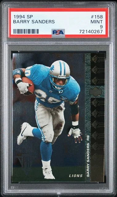 1994 Upper Deck SP Barry Sanders #158 card image