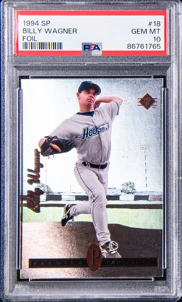 1994 Upper Deck SP Billy Wagner Foil #18 card image