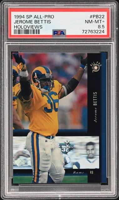 1994 Upper Deck SP Jerome Bettis All-Pro Holoviews #PB22 card image