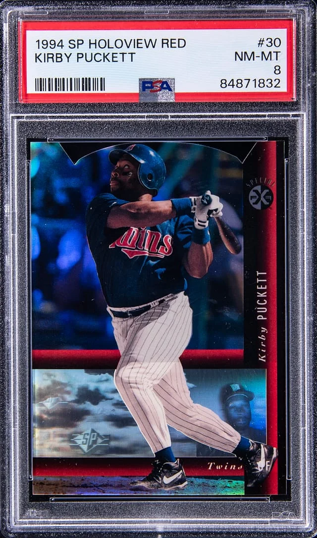 1994 Upper Deck SP Kirby Puckett Holoview Red #30 card image