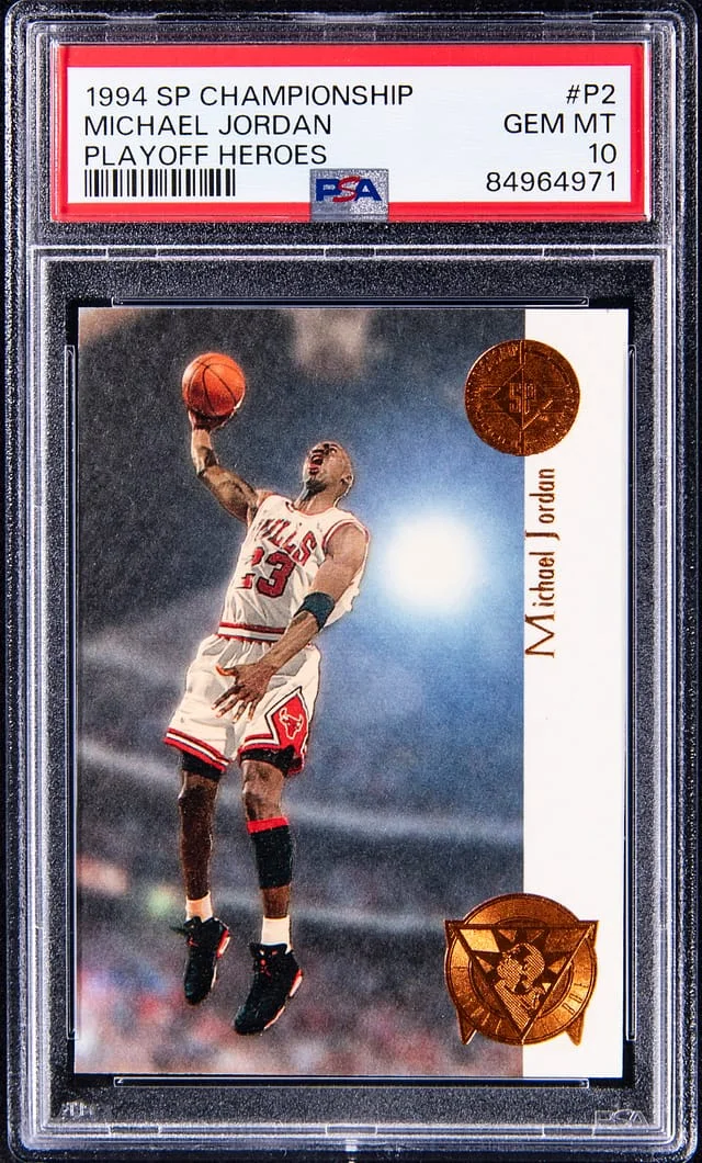 1994 Upper Deck SP Michael Jordan Championship Playoff Heroes #P2 card image