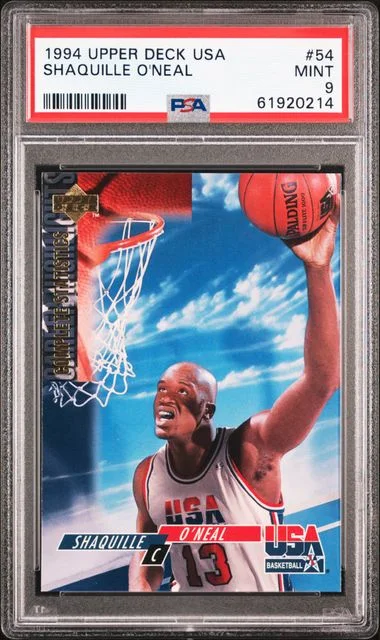1994 Upper Deck USA Basketball Shaquille O'Neal #54 card image