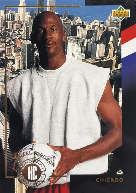 1994 Upper Deck World Cup Contenders English/Japanese Michael Jordan Honorary Captains #C6 card image