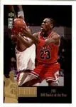 1995-96 Collector's Choice Argentina Stickers Michael Jordan #MJ1 card image