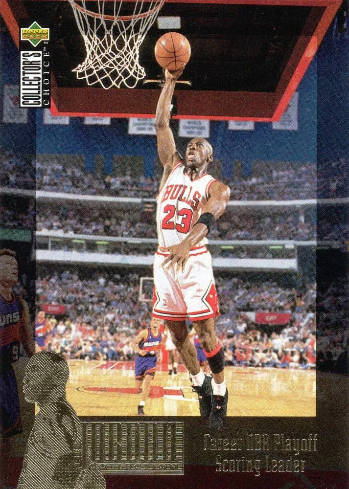 1995-96 Collector's Choice English II Michael Jordan The Jordan Collection #JC3 card image
