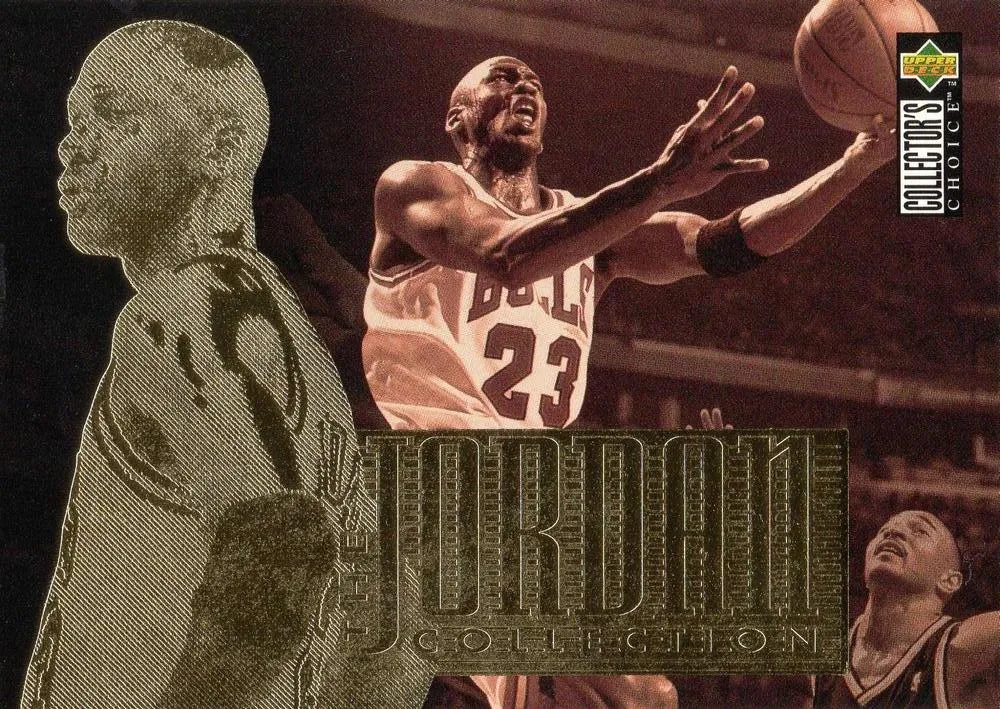 1995-96 Collector's Choice English II Michael Jordan The Jordan Collection #JC4 card image