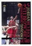 1995-96 Collector's Choice European Stickers Michael Jordan #MJ5 card image