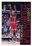 1995-96 Collector's Choice European Stickers Michael Jordan #MJ6 card image