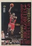 1995-96 Collector's Choice European Stickers Michael Jordan #MJ7 card image
