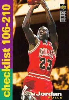 1995-96 Collector's Choice French I Michael Jordan #210 card image