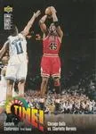1995-96 Collector's Choice French II Michael Jordan #143 card image