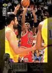 1995-96 Collector's Choice French II Michael Jordan The Jordan Collection #JC1 card image