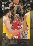 1995-96 Collector's Choice German II Michael Jordan The Jordan Collection #JC1 card image