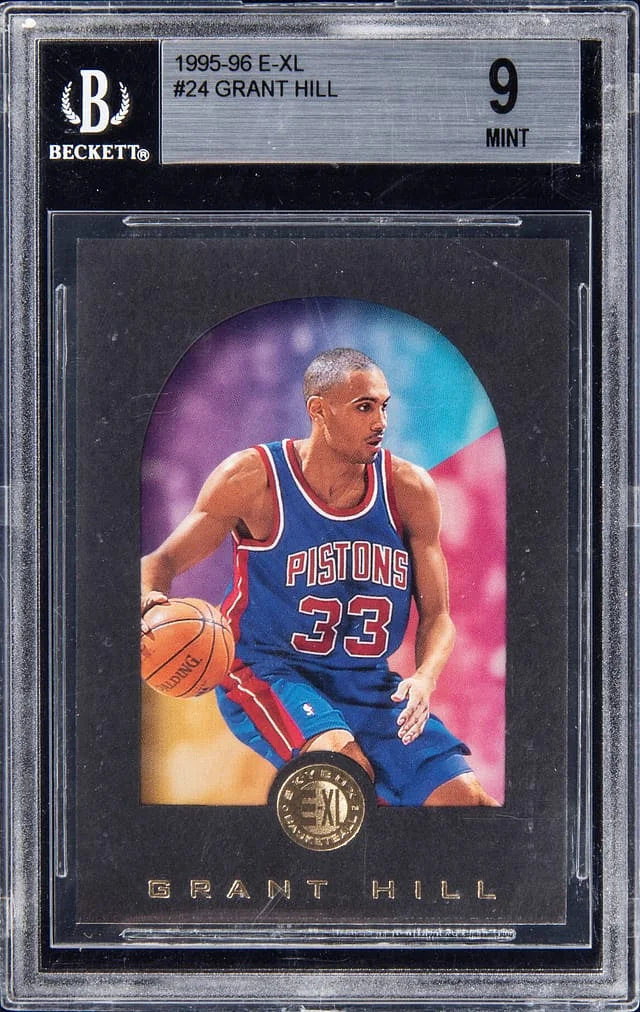 1995-96 E-XL Grant Hill #24 card image
