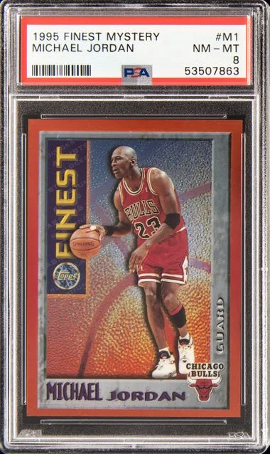 1995-96 Finest Michael Jordan Mystery #M1 card image