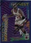 1995-96 Finest Michael Jordan Rookie/Veteran #RV-20 card image