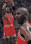 1995-96 Flair Michael Jordan #15 card image