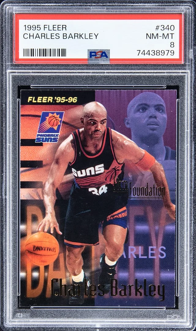 1995-96 Fleer Charles Barkley #340 card image