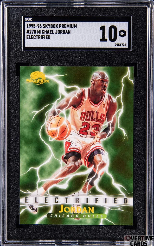 1995-96 Fleer SkyBox Michael Jordan Premium Electrified #278 card image