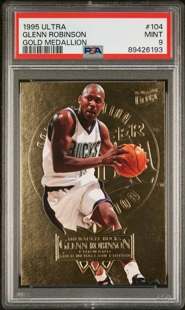 1995-96 Fleer Ultra Glenn Robinson Gold Medallion #104 card image