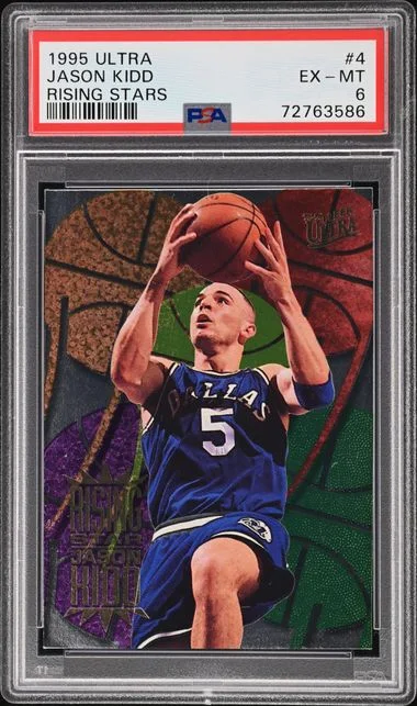 1995-96 Fleer Ultra Jason Kidd Rising Stars #4 card image