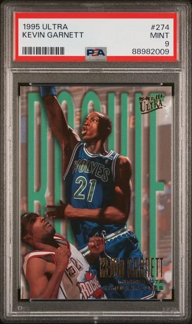 1995-96 Fleer Ultra Kevin Garnett #274 card image