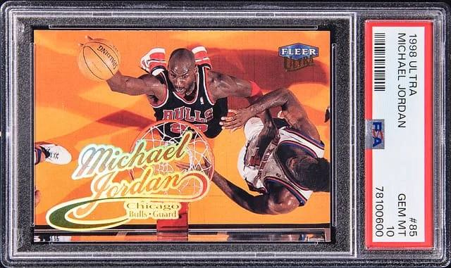 1995-96 Fleer Ultra Michael Jordan #85 card image