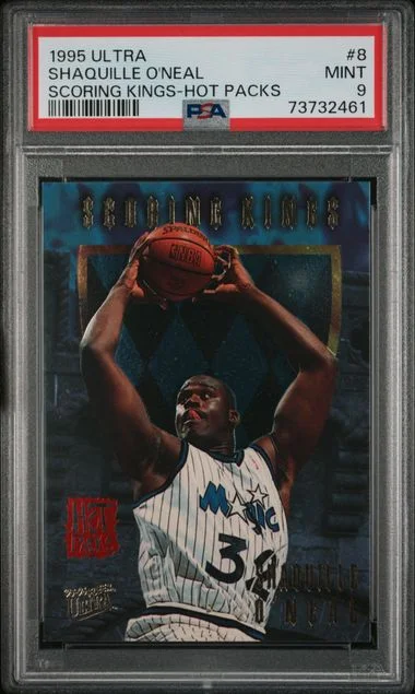 1995-96 Fleer Ultra Shaquille O'Neal Scoring Kings Hot Packs #8 card image