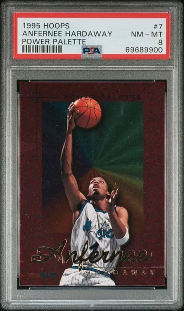 1995-96 Hoops Anfernee Hardaway Power Palette #7 card image