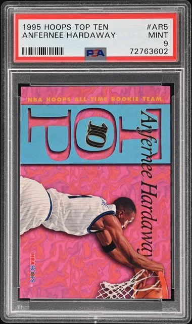1995-96 Hoops Anfernee Hardaway Top Ten #AR5 card image