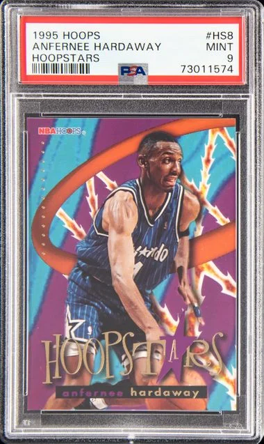 1995-96 Hoops Anfernee Hardaway Hoopstars #HS8 card image