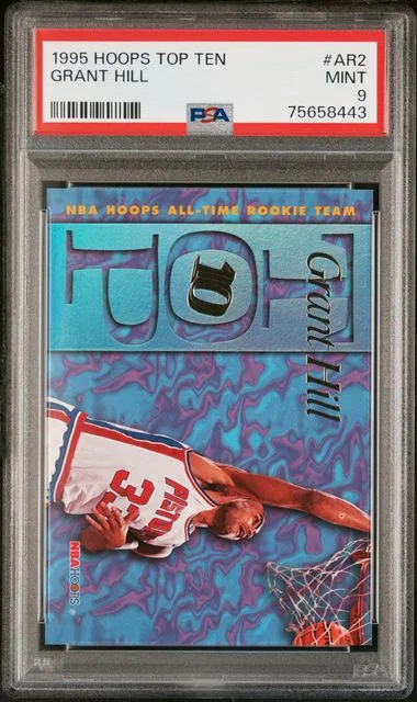 1995-96 Hoops Grant Hill Top Ten #AR2 card image