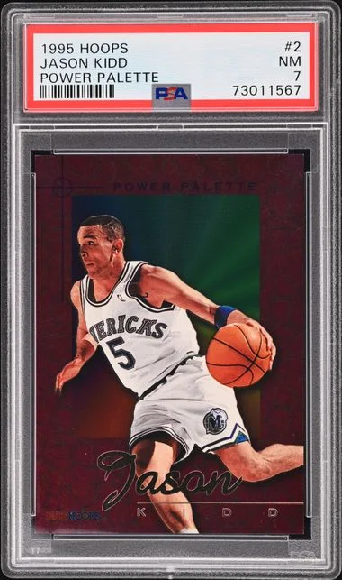 1995-96 Hoops Jason Kidd Power Palette #2 card image
