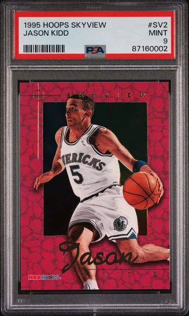 1995-96 Hoops Jason Kidd Skyview #SV2 card image
