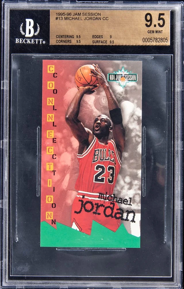 1995-96 Jam Session Michael Jordan CC Michael Jordan #13 card image