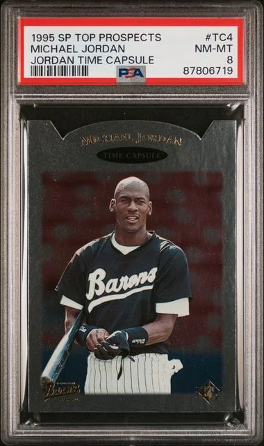 1995-96 Jordan Time Capsule Michael Jordan #TC4 card image
