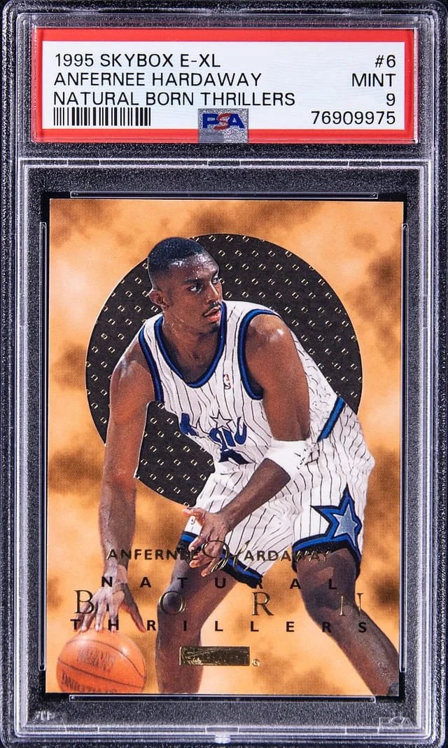 1995-96 SkyBox Anfernee Hardaway E-XL Natural Born Thrillers #6 card image