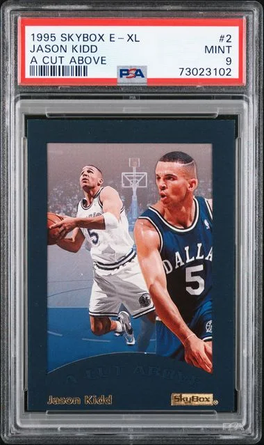 1995-96 SkyBox Jason Kidd E-XL A Cut Above #2 card image